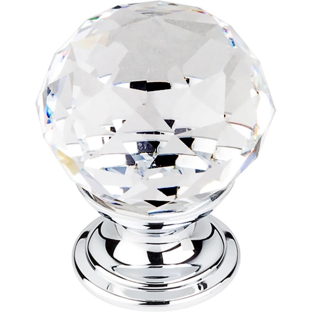 Top Knobs Clear Crystal Knob Base