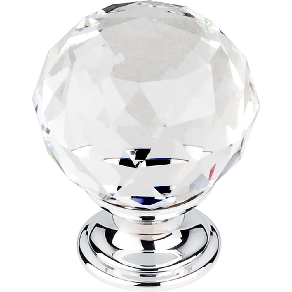 Top Knobs Clear Crystal Knob Base