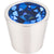Top Knobs Blue Crystal Center Knob Shell
