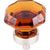 Top Knobs TK138 Wine Octagon Crystal Knob 1 1/8" w/ Oil Rubbed Bronze - Parent