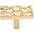 Top Knobs TK303 Cobblestone Rectangle Knob 1 7/8 Inch