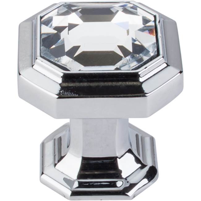 Top Knobs TK390 Crystal Emerald Knob 1 1/8 Inch