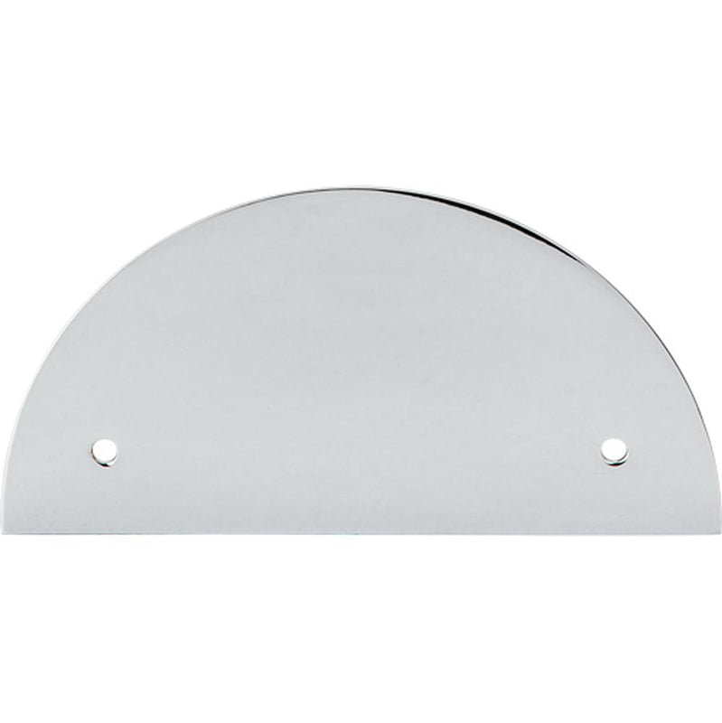 Top Knobs TK54 Half Circle Backplate 3 1/2"
