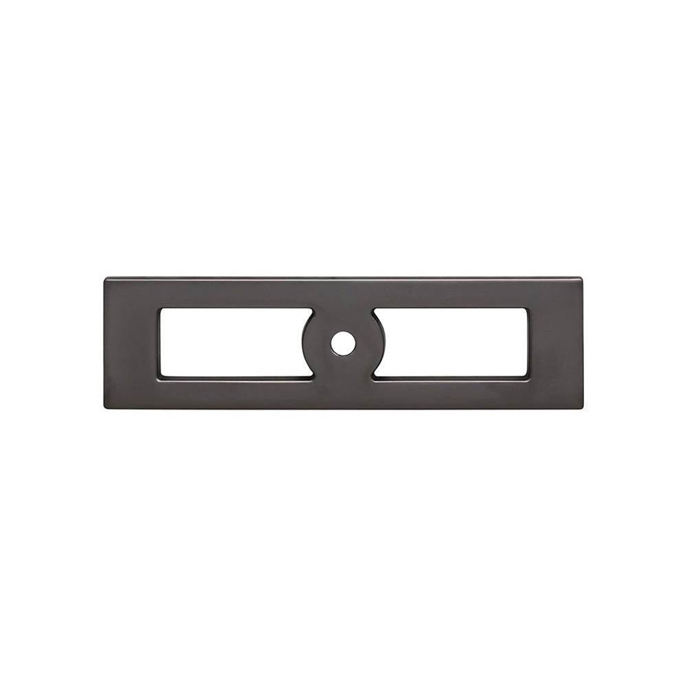 Top Knobs TK922 Hollin Knob Backplate 3 3/4 Inch