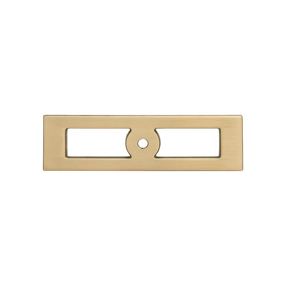 Top Knobs TK922 Hollin Knob Backplate 3 3/4 Inch