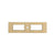 Top Knobs TK922 Hollin Knob Backplate 3 3/4 Inch