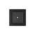 Infinity Drain TLF 5  5� x 5� Flanged Tile Drain Strainer for 3/8" tile with 2� Throat