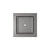 Infinity Drain TLF 5  5� x 5� Flanged Tile Drain Strainer for 3/8" tile with 2� Throat