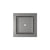 Infinity Drain TLF 5  5� x 5� Flanged Tile Drain Strainer for 3/8" tile with 2� Throat