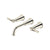 Riobel TMMSQ03 Momenti Wall Mount Lavatory Faucet Trim