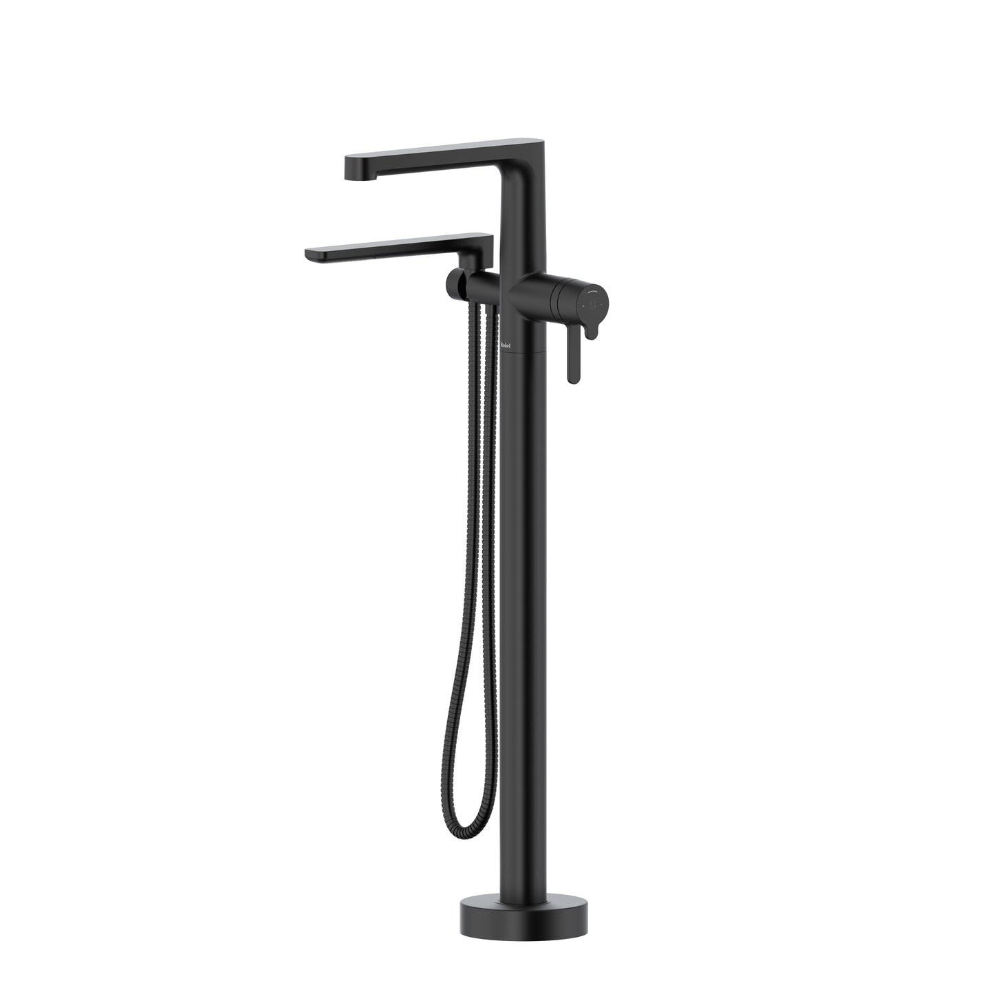 Riobel TNB39 Nibi Thermostatic Single Hole Floor Mount Tub Filler Trim