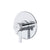 Riobel TNB44 Nibi 1/2" Therm & Pressure Balance Trim With 2 Functions