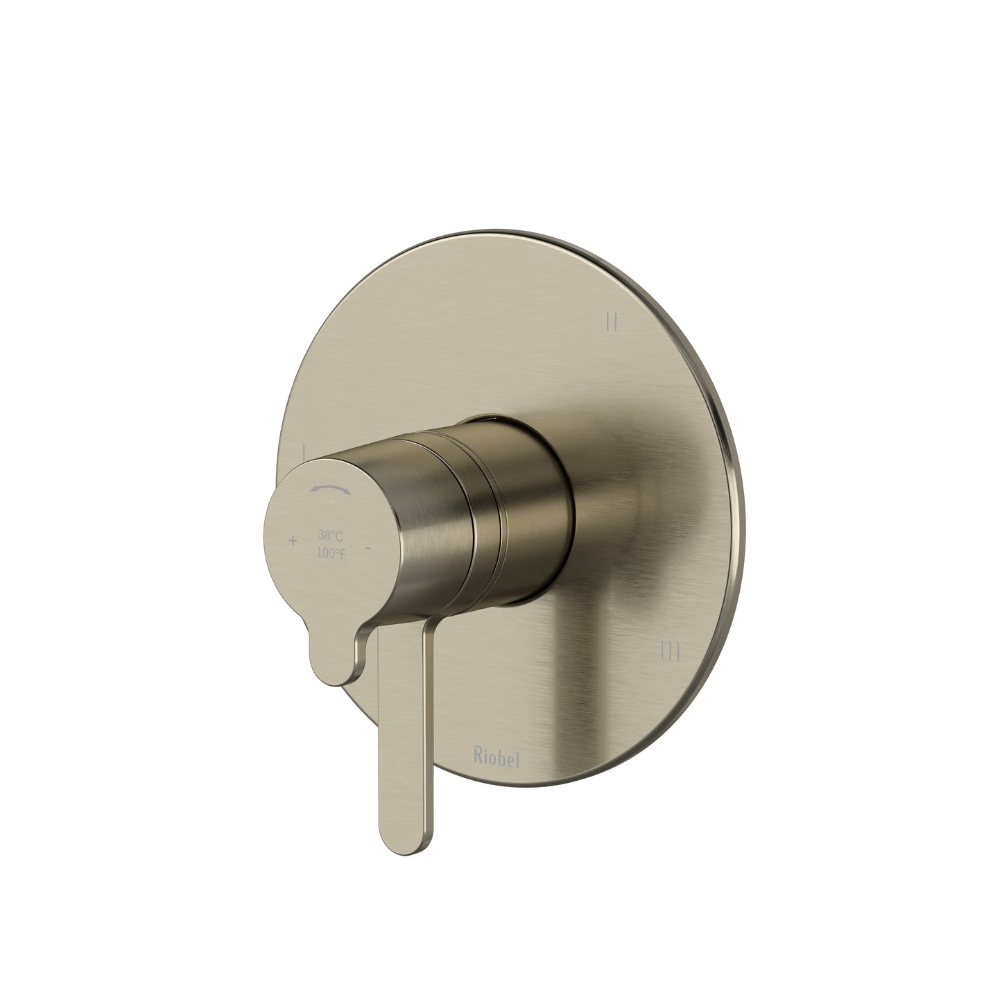 Riobel TNB45 Nibi 1/2" Therm & Pressure Balance Trim With 5 Functions