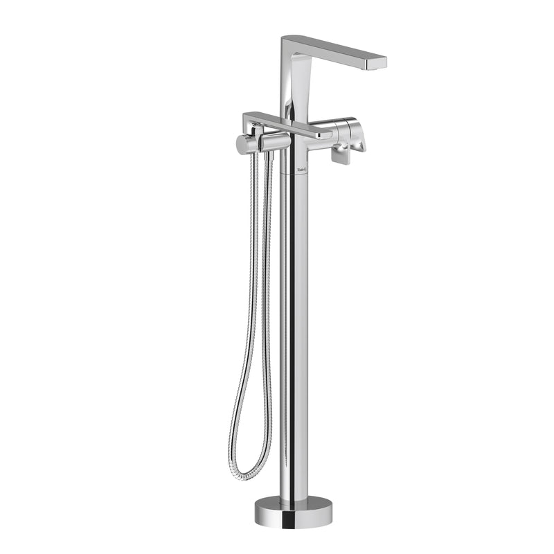 Riobel TOD39 Ode Thermostatic Single Hole Floor Mount Tub Filler Trim