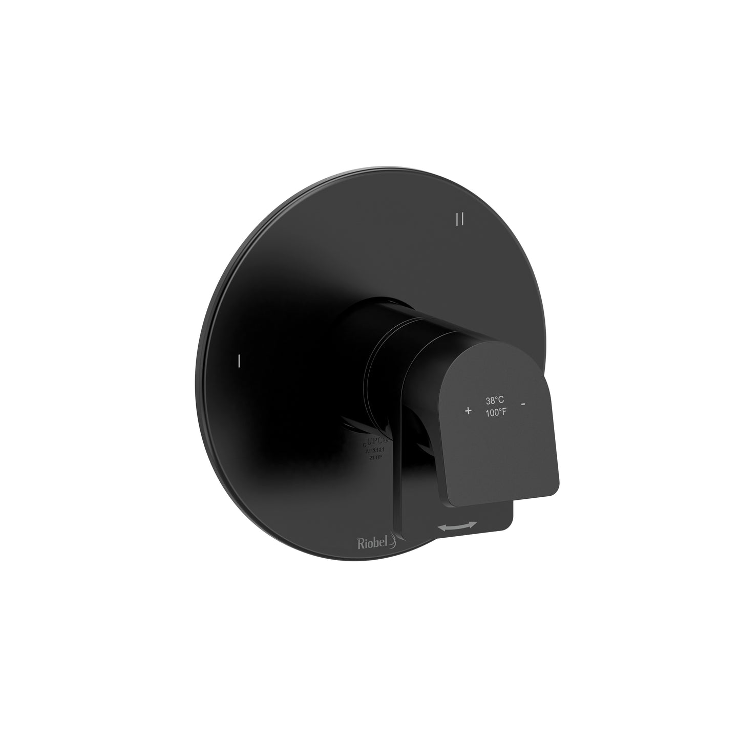 Riobel TOD45 Ode 1/2" Therm & Pressure Balance Trim With 5 Functions