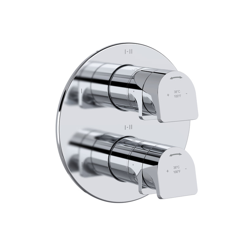 Riobel TOD46 Ode 3/4" Therm & Pressure Balance Trim With 6 Functions