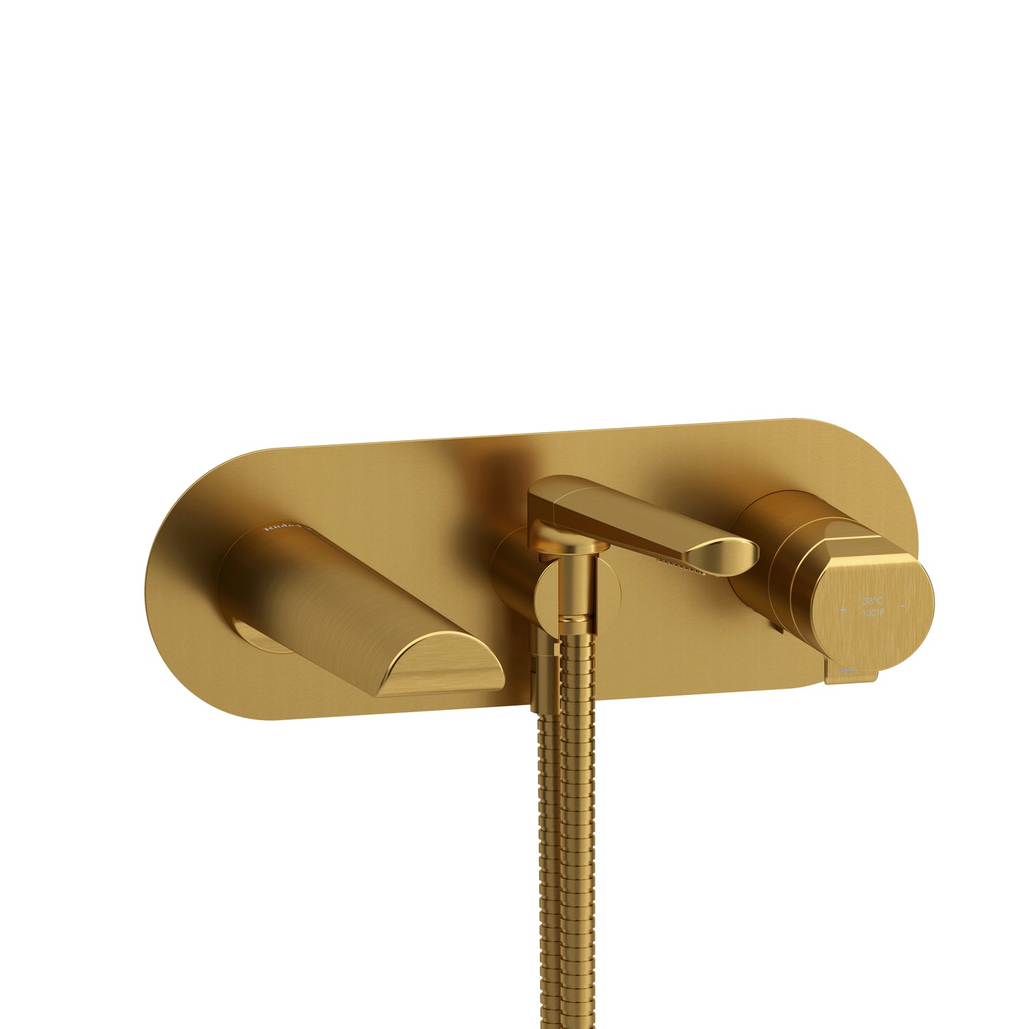 Riobel TPB21 Parabola Wall Mount Thermostatic/Pressure Balance Tub Filler Trim - Parent