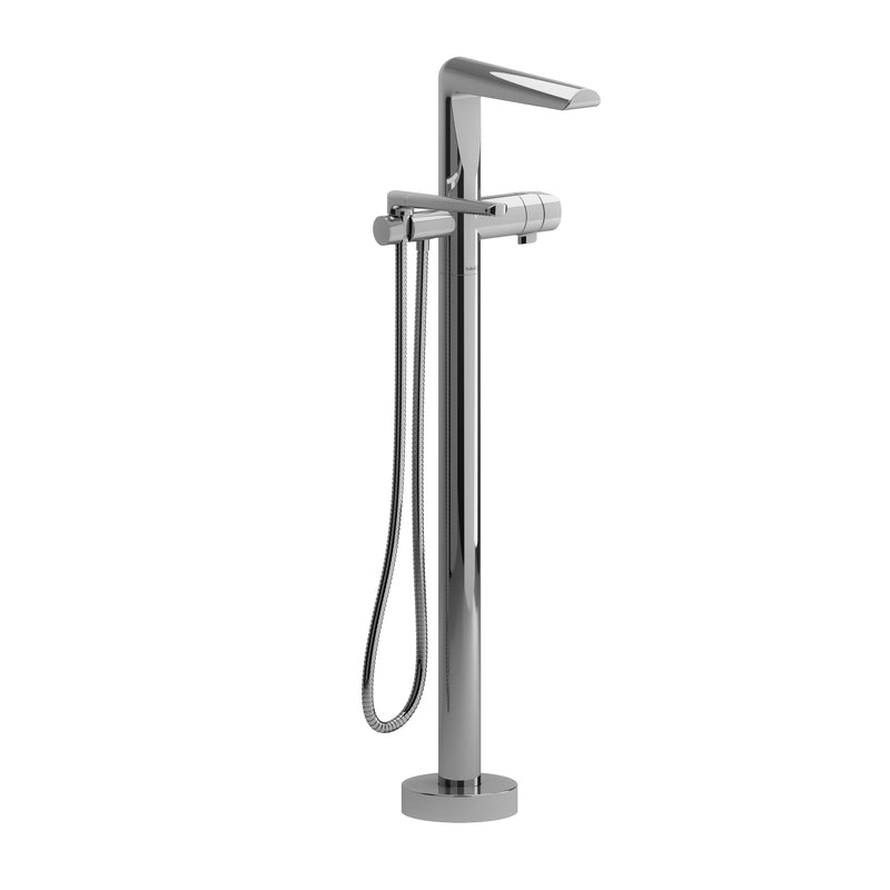 Riobel TPB39 Parabola Thermostatic Single Hole Floor Mount Tub Filler Trim