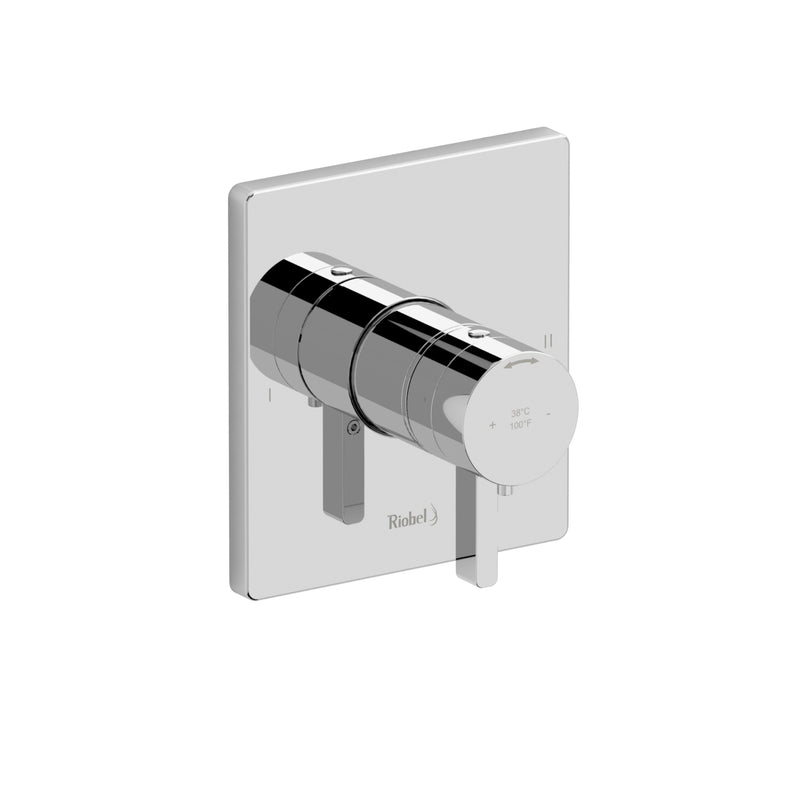 Riobel TPXTQ44 Paradox 1/2" Therm & Pressure Balance Trim With 2 Functions