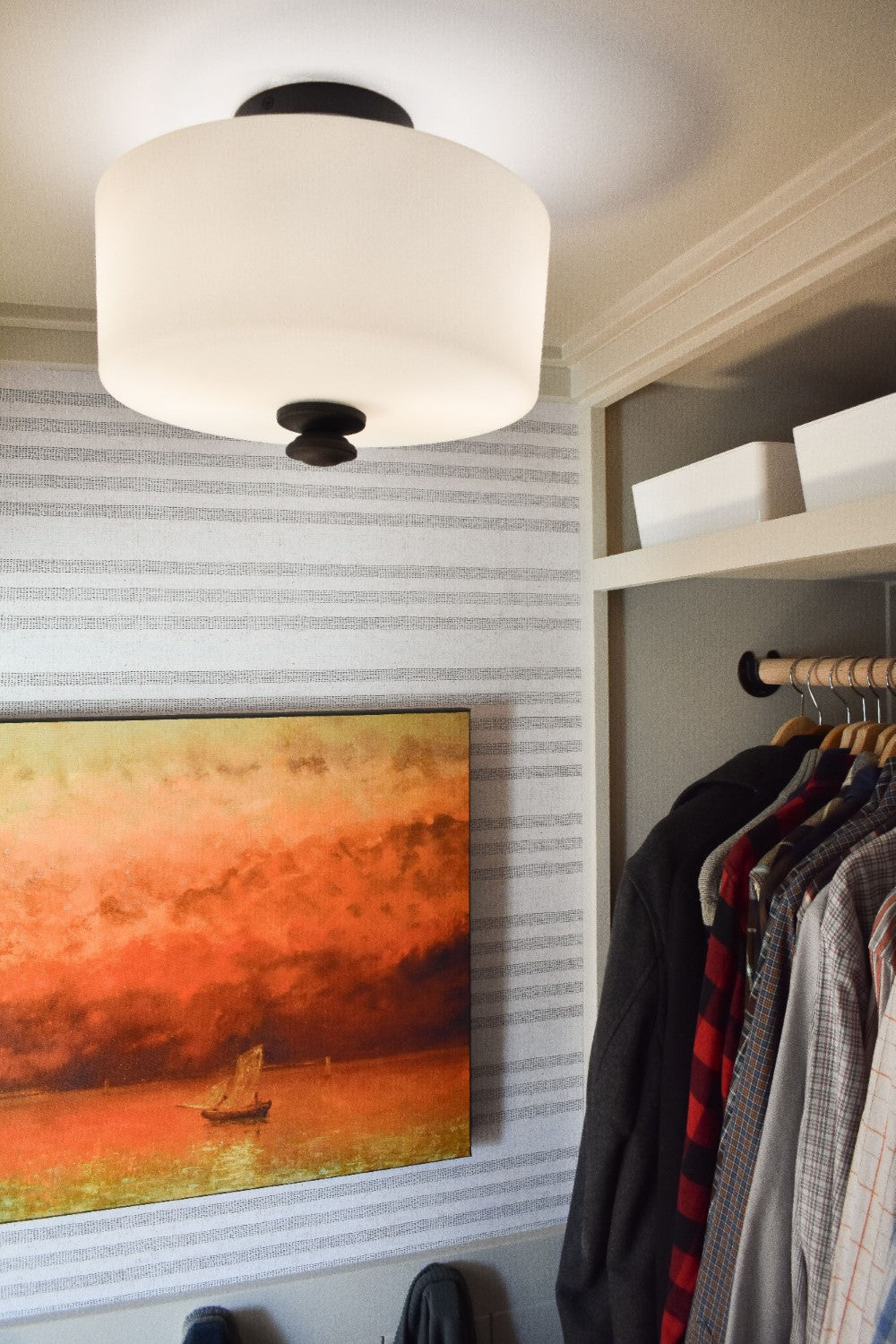 Crystorama TRA-A3302 Travis 2 Light Ceiling Mount