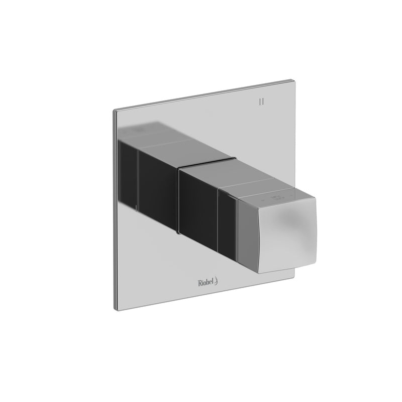 Riobel TRF45 Reflet 1/2" Therm & Pressure Balance Trim With 5 Functions