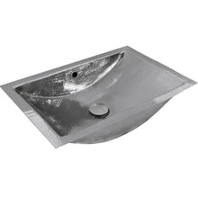 Load image into Gallery viewer, Nantucket Sinks TRS-OF Hammered Rectangle Undermount Bathroom Sink