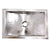 Nantucket Sinks TRS Hand Hammered Stainless Steel Rectangle Undermount Bathroom Sink