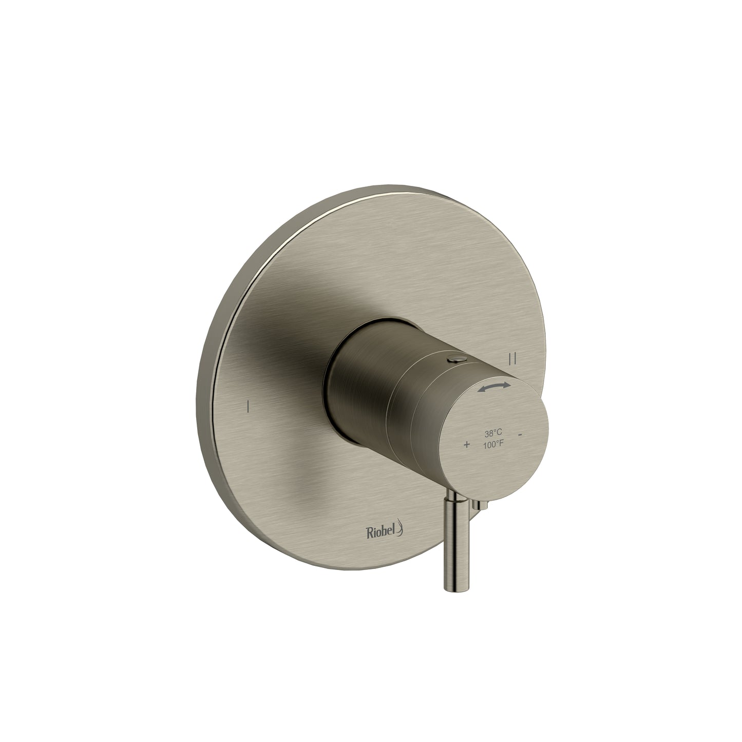 Riobel TRUTM44 Riu 1/2" Therm & Pressure Balance Trim With 2 Functions