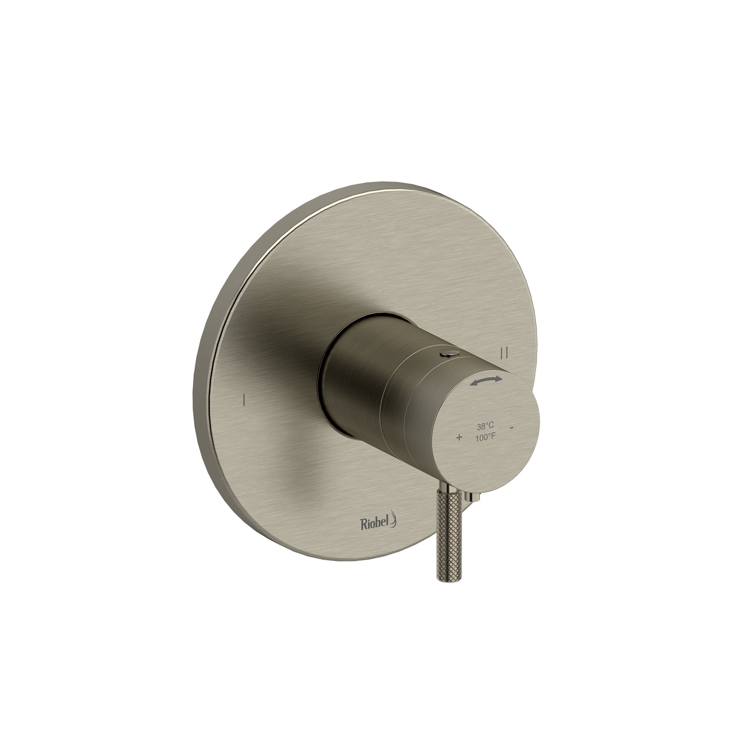 Riobel TRUTM44 Riu 1/2" Therm & Pressure Balance Trim With 2 Functions