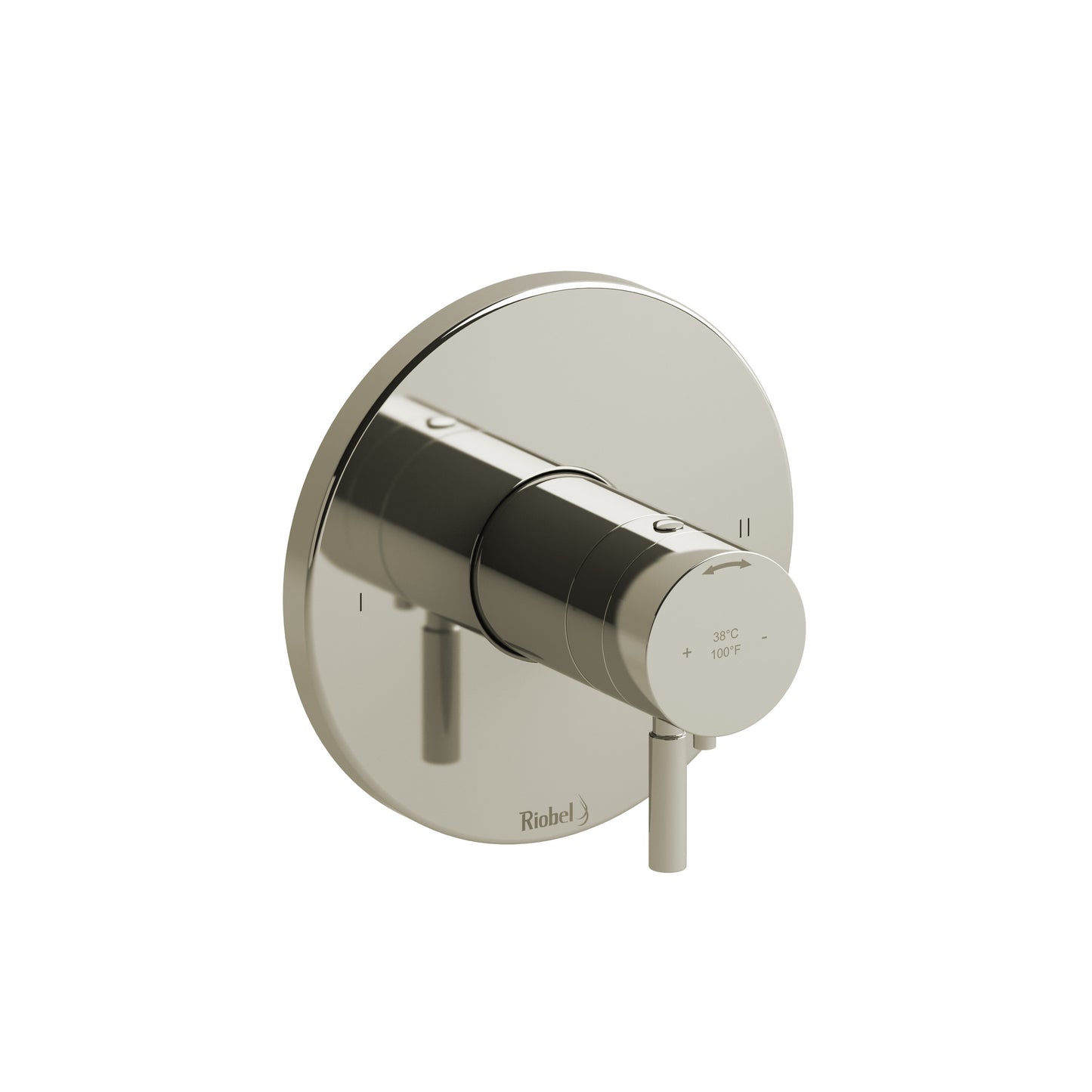 Riobel TRUTM44 Riu 1/2" Therm & Pressure Balance Trim With 2 Functions