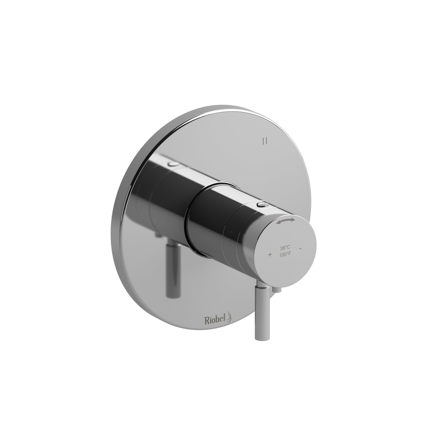 Riobel TRUTM45 Riu 1/2" Therm & Pressure Balance Trim With 5 Functions