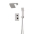 Artos TS071 Otella Thermostatic Shower Trim Kit with Shower Head on Angled Arm & Hand Shower
