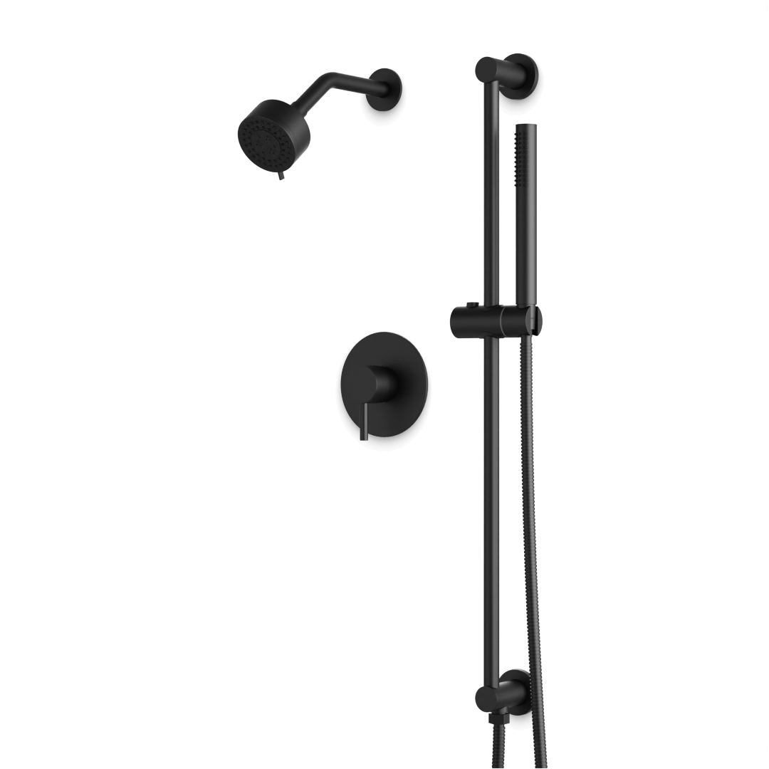 Artos TS264 Opera 2-Way Pressure Balance Multifunction Shower Trim Kit with Hand Shower on Integrated Slide Bar - Parent