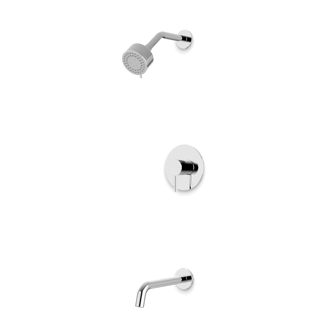 Artos TS266 Opera 2-Way Pressure Balance Multifunction Shower Trim Kit with Tub Filler