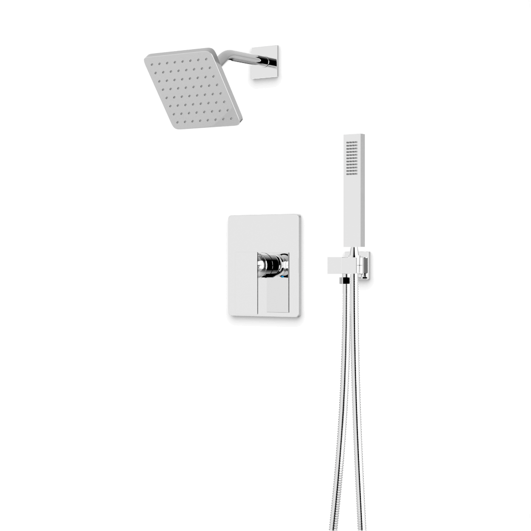 Artos TS275 Edge 2-Way Pressure Balance Shower Trim Kit with Hand Shower