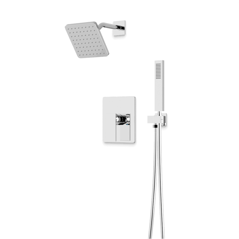 Artos TS275 Edge 2-Way Pressure Balance Shower Trim Kit with Hand Shower