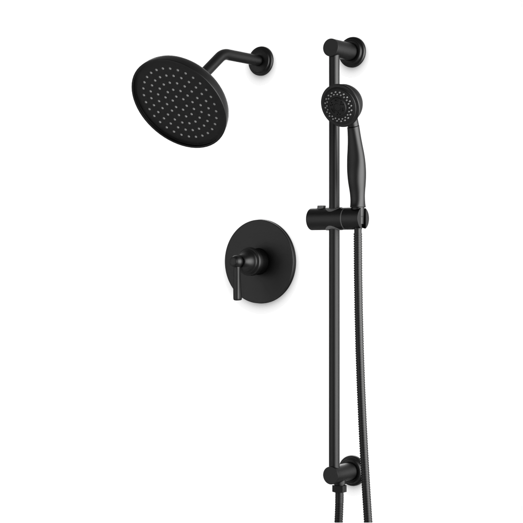 Artos TS284 Classic 2-Way Pressure Balance Shower Trim Kit with Hand Shower on Integrated Slide Bar - Parent