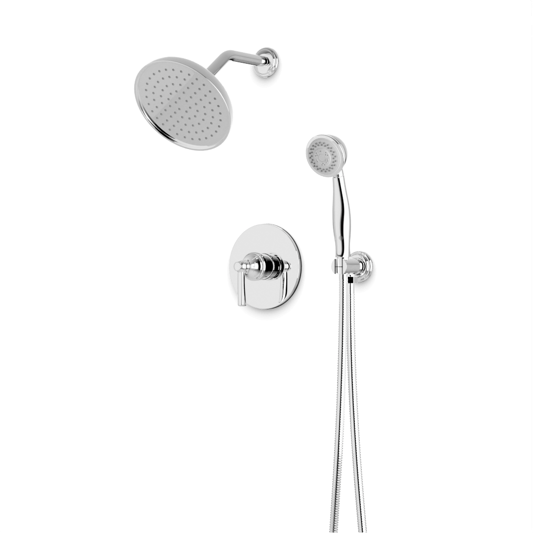 Artos TS285 Classic 2-Way Pressure Balance Shower Trim Kit with Hand Shower