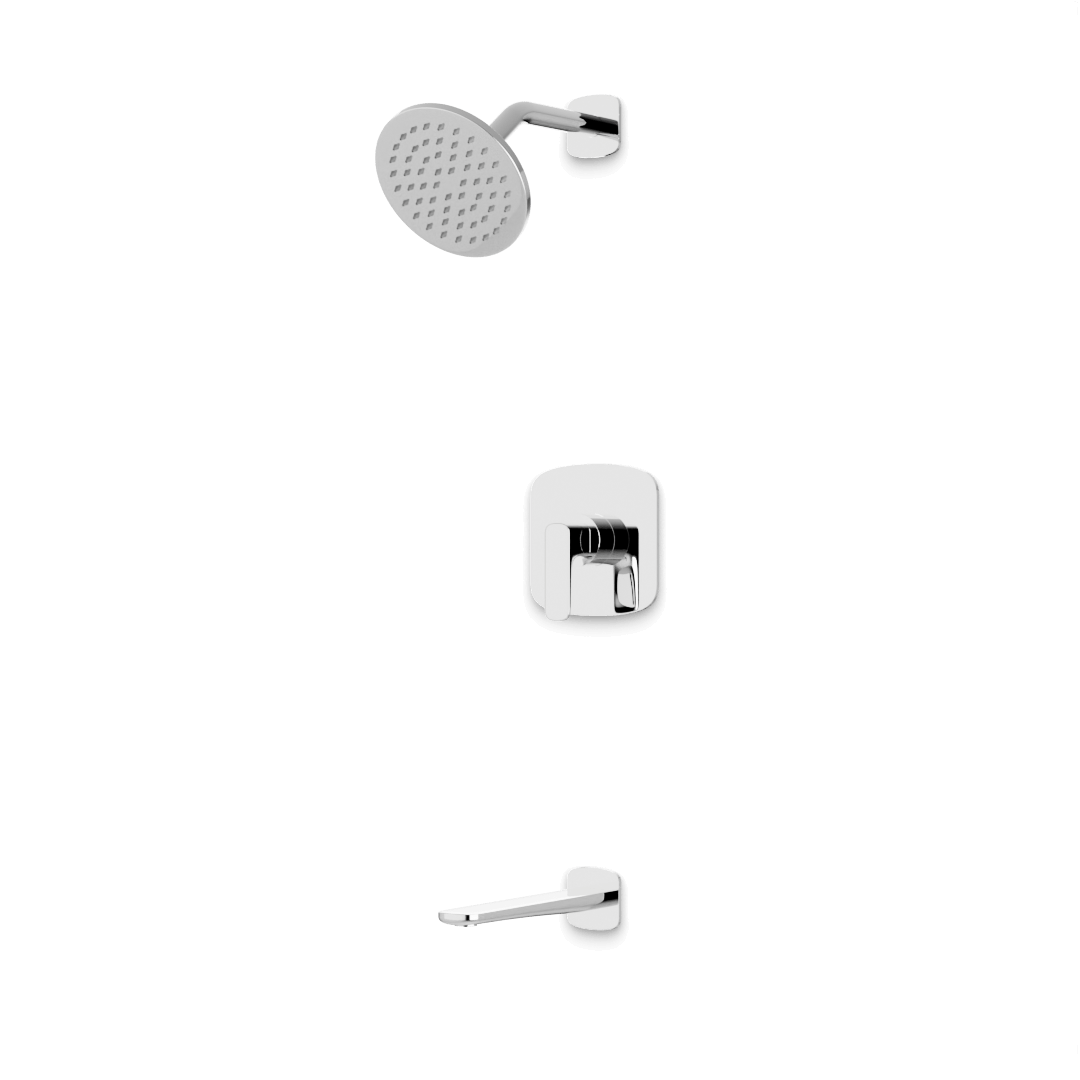 Artos TS296 Harmony 2-Way Pressure Balance Shower Trim Kit with Tub Filler