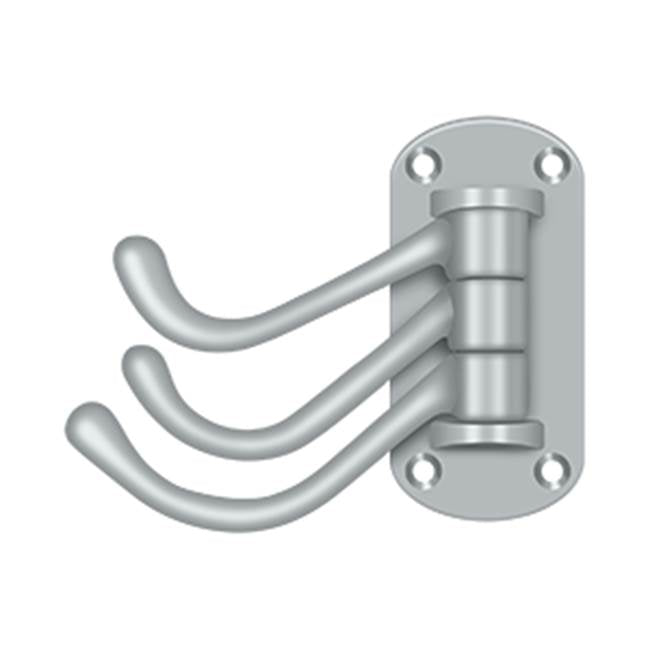 Deltana TSH40 Triple Swivel Hook, Heavy Duty, 4 Projection