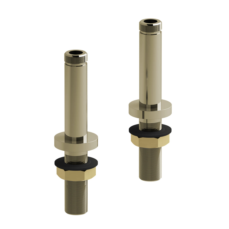 Riobel TU04PN 4" Deck Mount Riser Pair