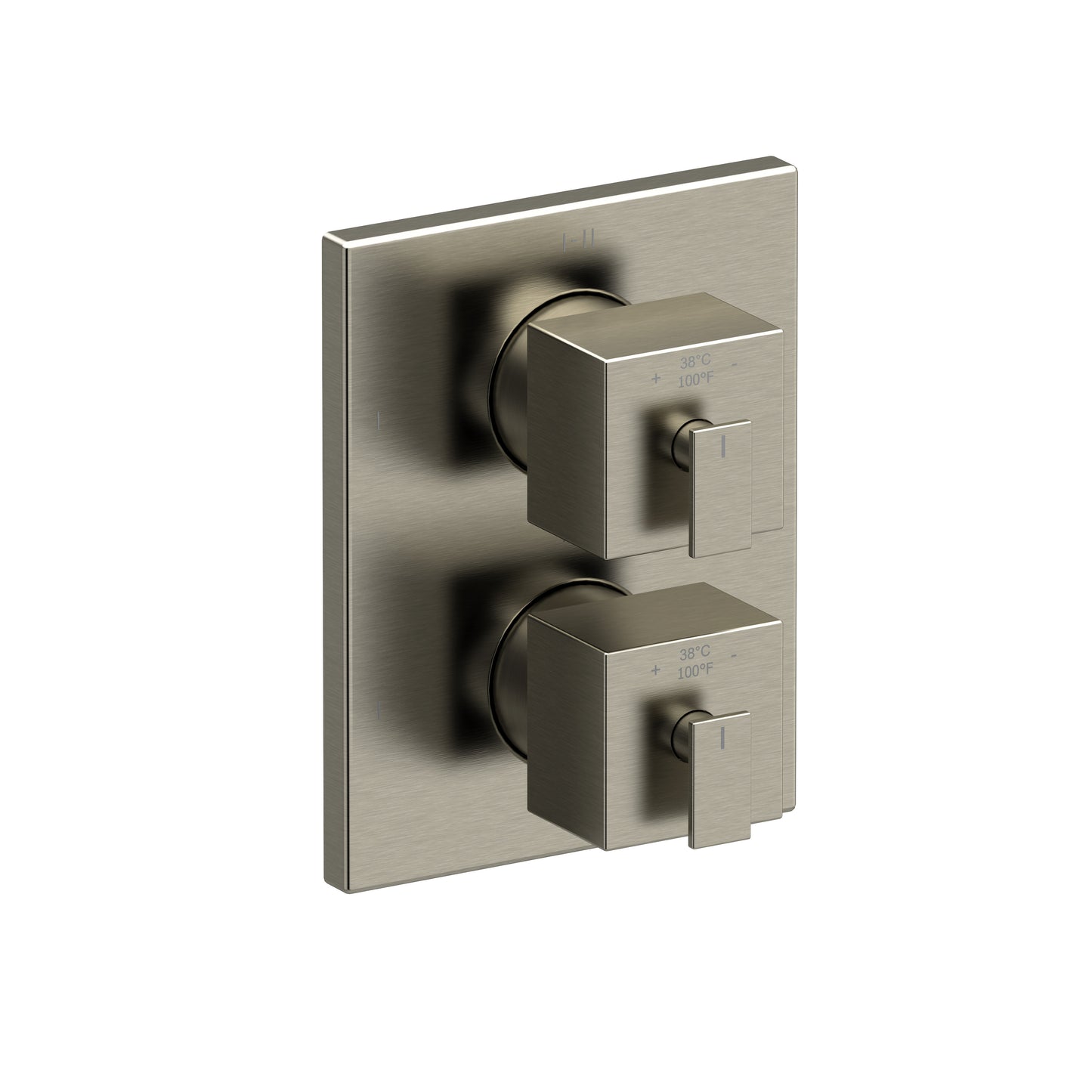 Riobel TUS46 Kubik 3/4" Therm & Pressure Balance Trim With 6 Functions - Parent