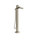 Riobel TZO39 Zendo Thermostatic Single Hole Floor Mount Tub Filler Trim