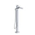 Riobel TZO39 Zendo Thermostatic Single Hole Floor Mount Tub Filler Trim