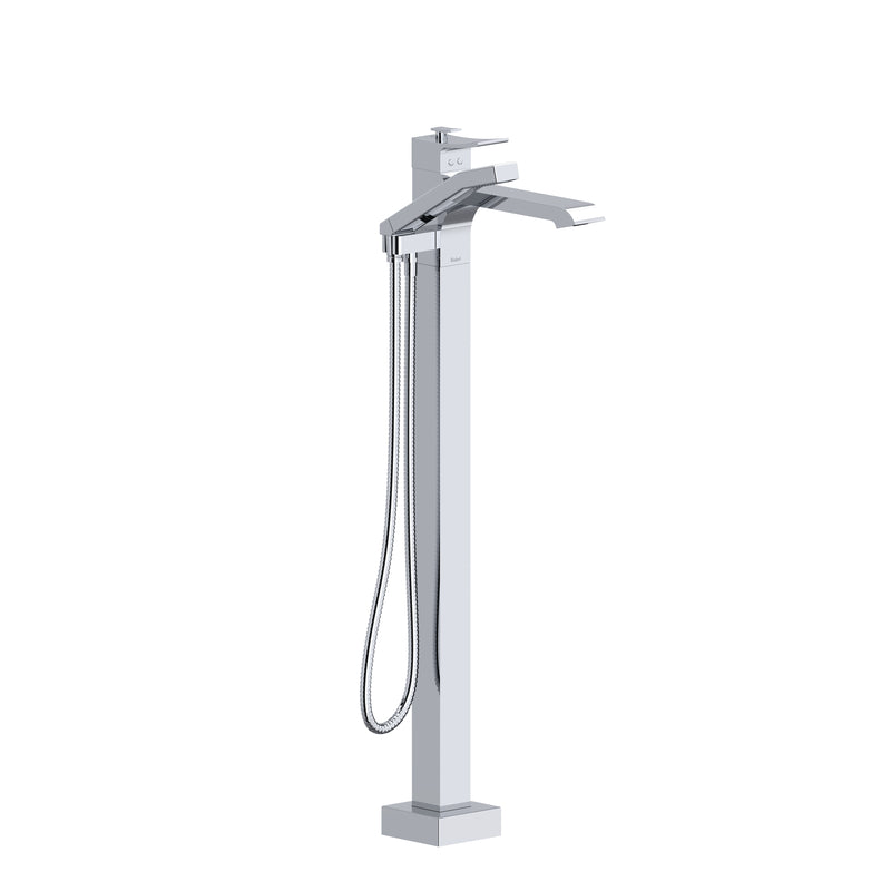 Riobel TZO39 Zendo Thermostatic Single Hole Floor Mount Tub Filler Trim