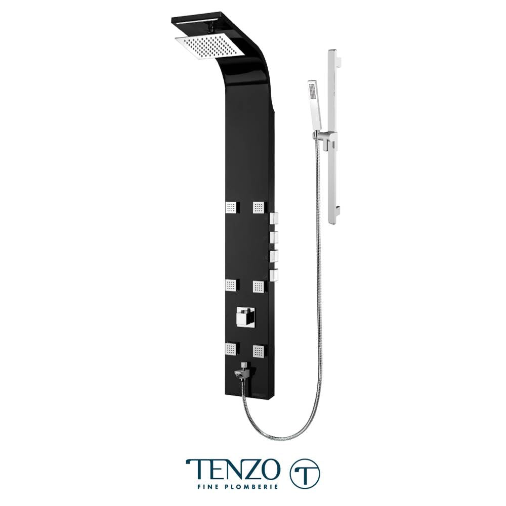 Tenzo TZST-06.1 Shower Columns - Stainless Steel, 4 Functions