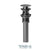 Tenzo DR-OF-01 Push Pop-Up Drain With Oveflow Round
