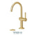 Tenzo PAL10-W Single Hole Lavatory Faucet