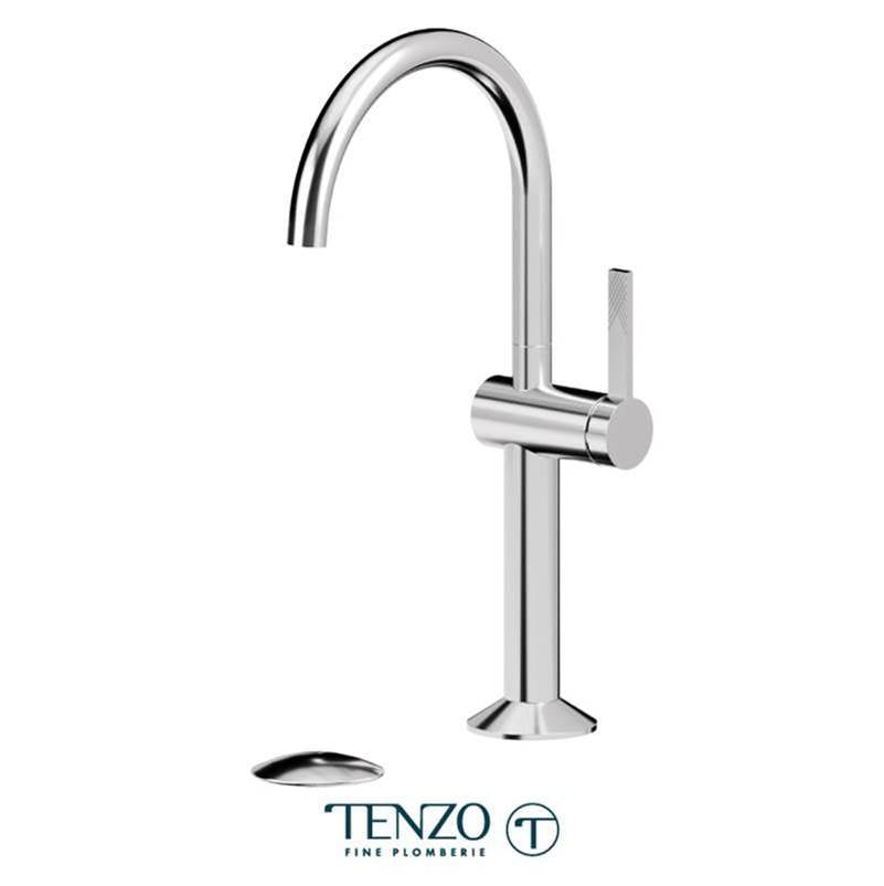 Tenzo PAL12-P Tall Single Hole Lavatory Faucet
