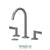 Tenzo PAL13-W 8 Inches Lavatory Faucet